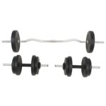 Barbell and Dumbbell Set 66.1 lb - Image 2