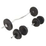 Barbell and Dumbbell Set 66.1 lb - Image 3