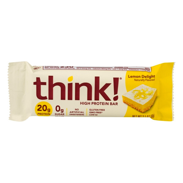 B-19337-10PK.jpg ThinkThin High Protein Lemon Delight Bar (10x2.1 OZ) - Image 1