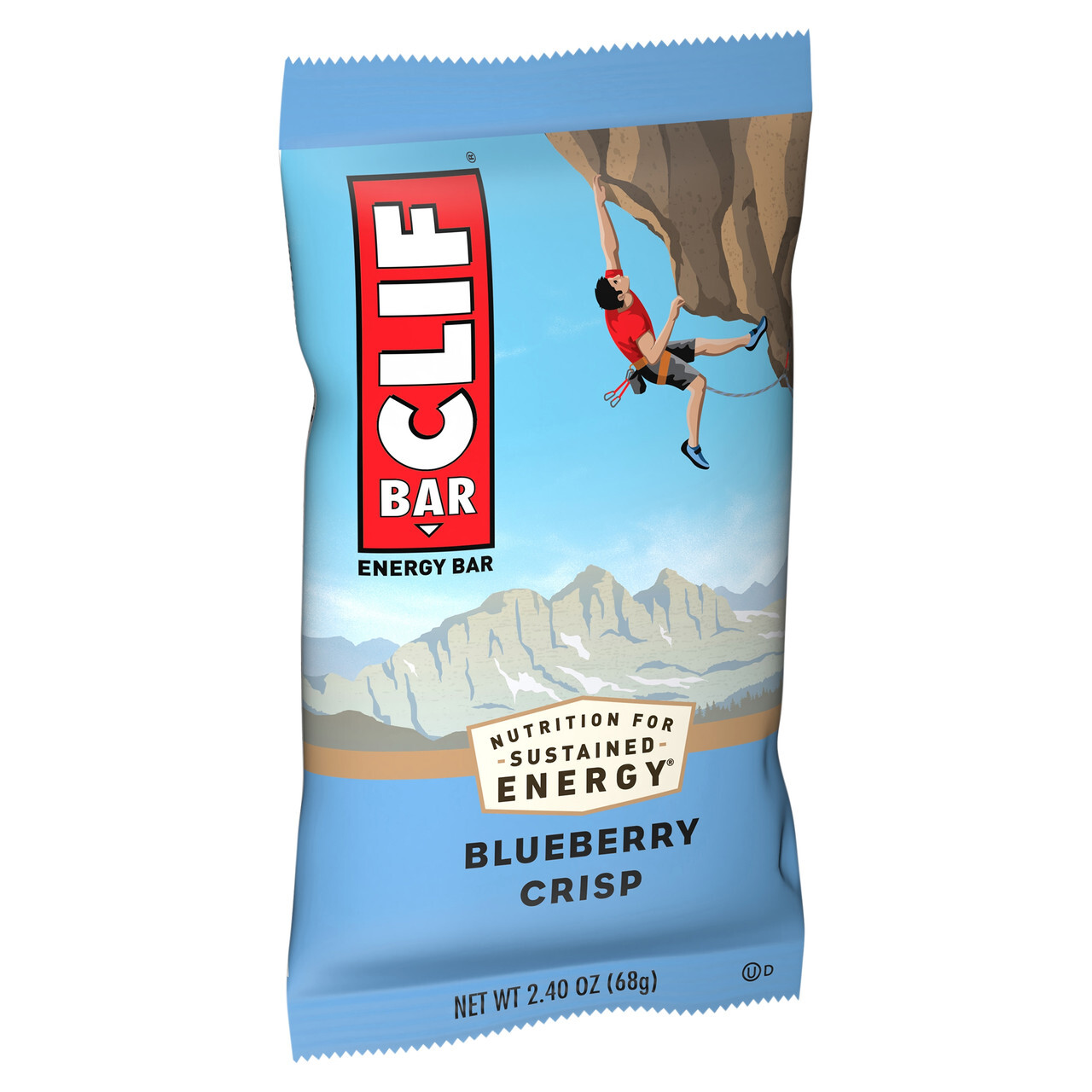 B-22539-12PK.jpg Clif Bar Organic Blueberry Crisp Bar (12x2.4 Oz) - Image 1
