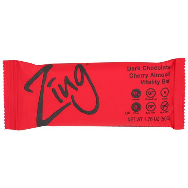 B-25644-12PK.jpg Zing drk choc chry almd ( 12 x 1.76 oz ) - Image 1