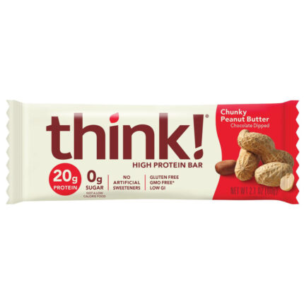 Think Baby Chunky Peanut Butter Thin Bar (10x2.1 Oz)
