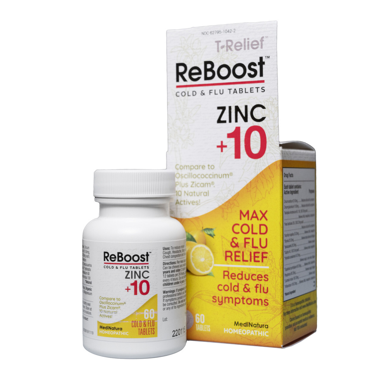 B-40104-1PK.jpg REBOOST CLD/FLU ZINC +10 ( 1 X 60 TAB ) - Image 1