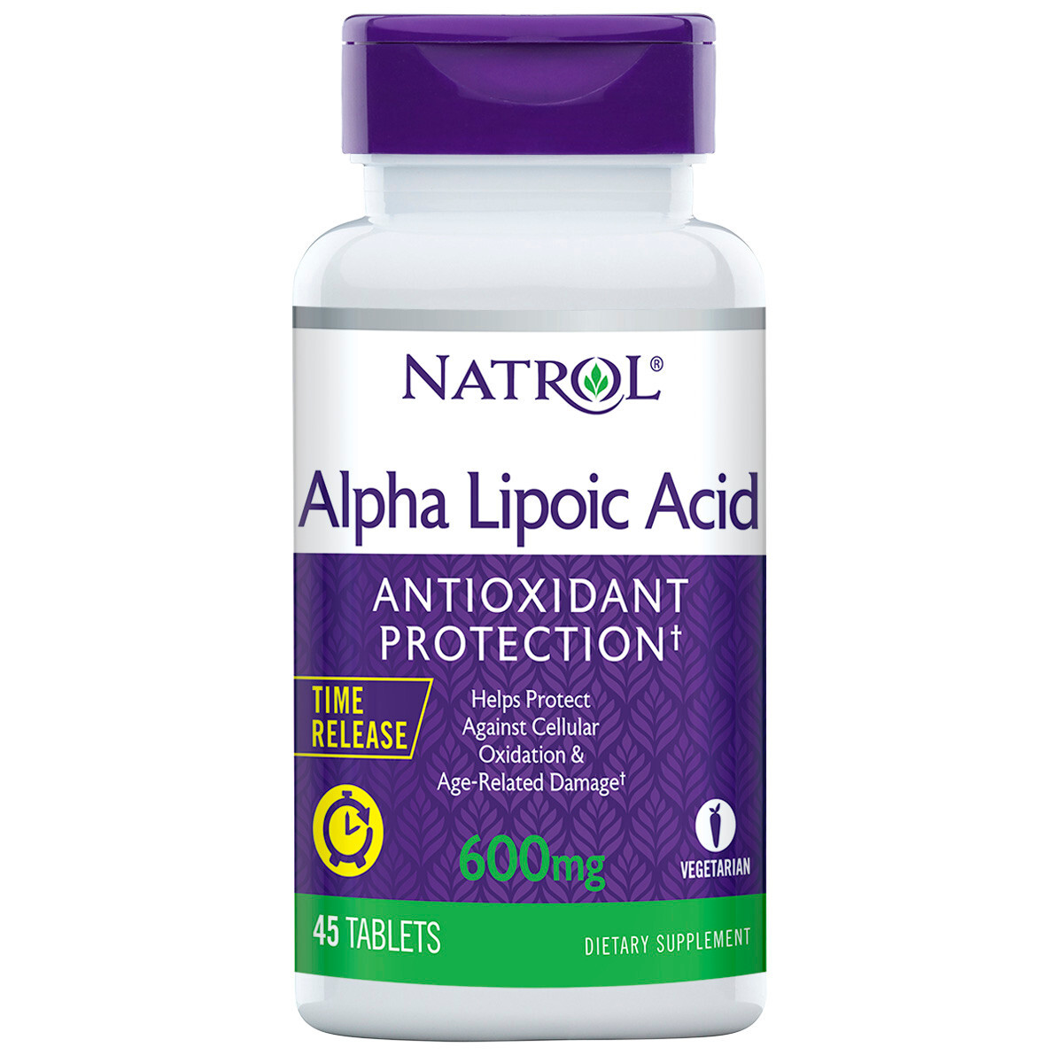 B-40165-1PK.jpg NTRL ALPHA LIPOIC 600 MG ( 1 X 45 TAB ) - Image 1