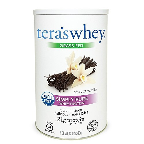 B-44388-1PK.jpg Tera's Whey rBGH Free Whey Protein Bourbon Vanilla (1x12 OZ) - Image 1