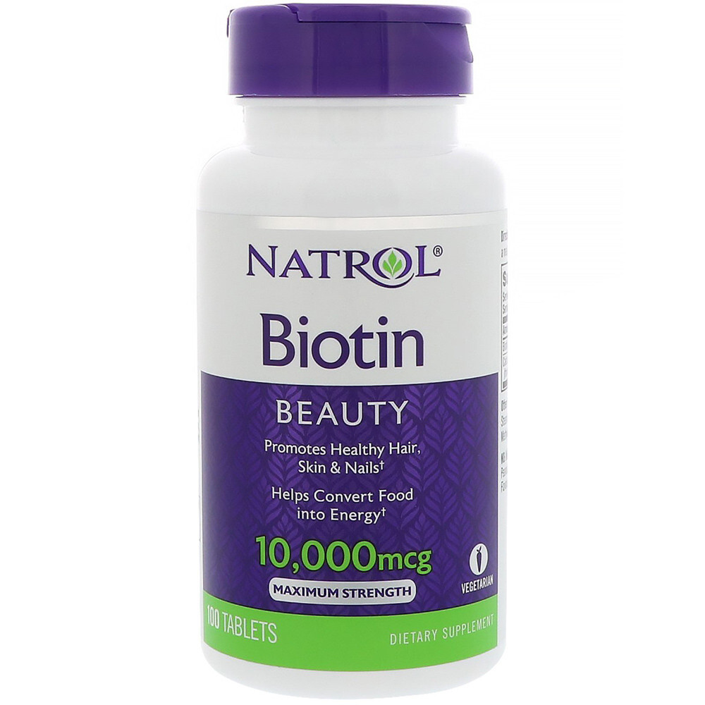 B-52292-1PK.jpg Natrol Max Strengt Biotin, 10000mg (100 TAB) - Image 1