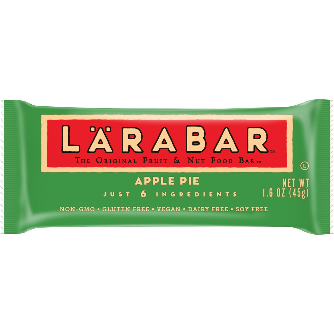 B-63921-16PK.jpg Larabar Apple Pie Nutritional Bar (16x1.6 Oz) - Image 1