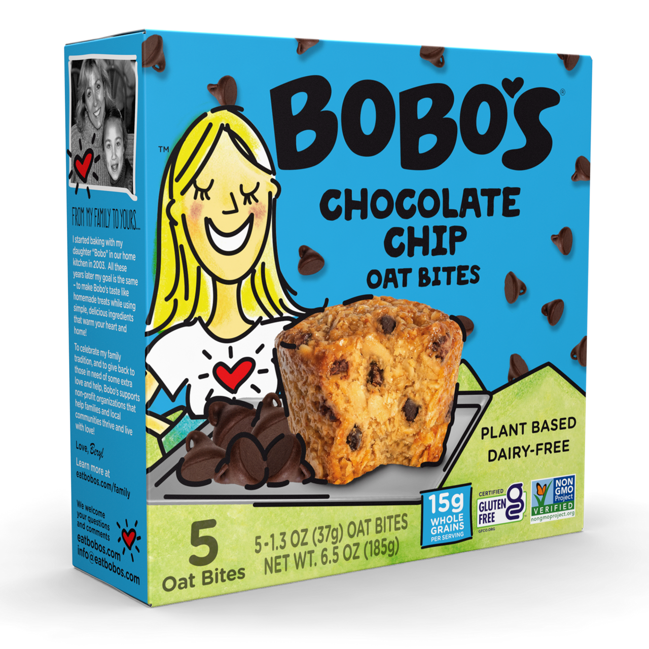 B-68090-6PK.png Bobo's Oat Bars Bites, Original, GF (6x5x1.3 OZ) - Image 1