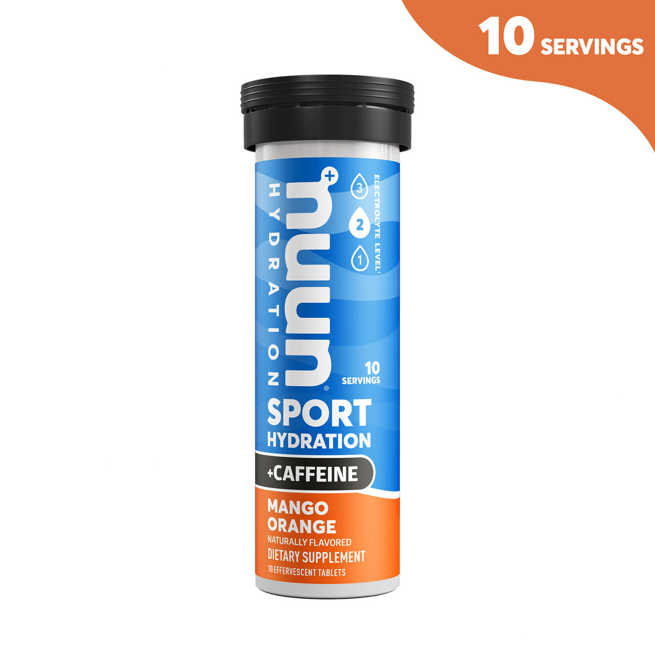 B-70299-8PK.jpg Nuun Active Hydration Energy: Hydrating Electrolyte Tablets, Mango Orange (8X10 Ct) - Image 1