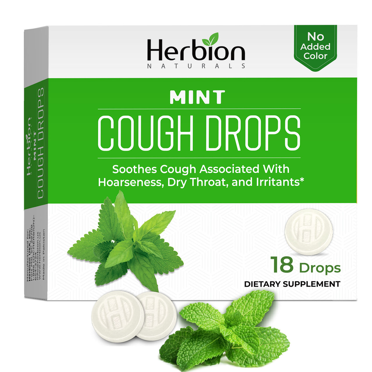B-76869-1PK.jpg H.N COUGH DROPS MINT ( 1 X 18 CT ) - Image 1
