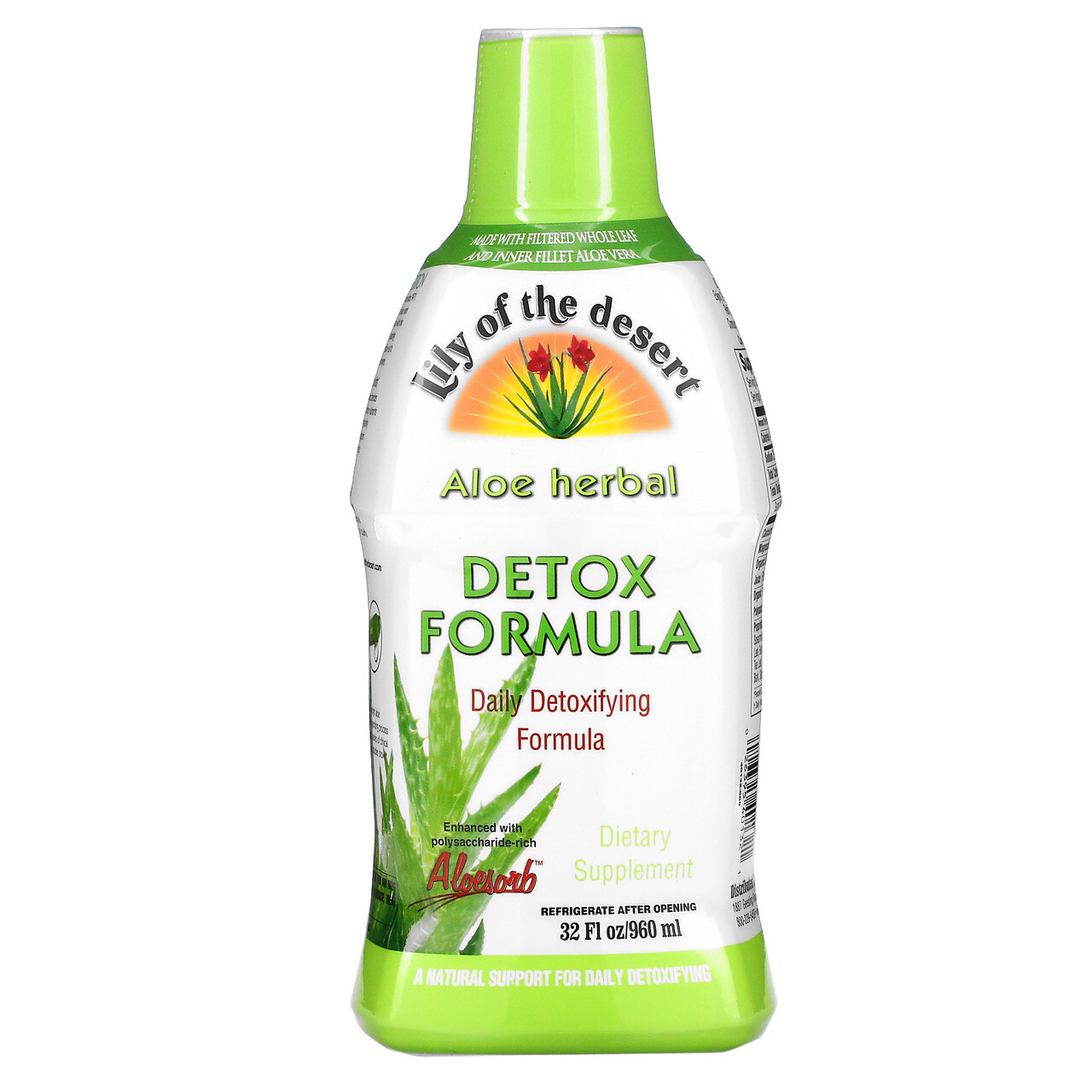 B-81489-1PK.jpg Lily Of The Desert Detox Herbal Formula (1x32 Oz) - Image 1