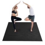 Exercise Mat, Non Slip High Density Premium Yoga Mat, Exercise Yoga Mat for Men & Women, Fitness & Exercise Mat with Bag & Carry Strap, for All Types of Home Yoga, Pilate & Floor Workout (9x6ft)