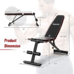 Adjustable Weight Bench Strength Training Bench for Full Body Workout - Image 5