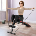 Multifunctional Sit up Bench 4 Position Adjustable Metal Workout Bench - Image 2