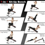 Multifunctional Sit up Bench 4 Position Adjustable Metal Workout Bench - Image 5