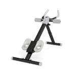 Adjustable Abdominal Trainer Ab Workout Machine Foldable Ab Cruncher-Black