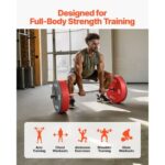 4FT Barbell Bar, Fits 2-Inch Weight Plates, Chrome Plated Barbell Bar with Knurled Grip for Strength Training, Weightlifting, Squat, Deadlift, Bench Press, Curl, Overhead Press, 500lbs Capacity - Image 5