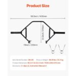 Trap Bar Hex Bar, Open-Ended Frame Hex Barbell, 2-Inch 800 LBS Capacity Shrug Bars with Knurled Grips, Weightlifting and Strength Training Equipment, Home Gym for Squats Deadlifts Shoulder Press - Image 6