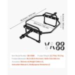 Trap Bar Hex Bar, 2-Inch Hex Barbell, 500 LBS Capacity Shrug Bars, Weightlifting and Strength Training Equipment, Home Gym for Squats, Deadlifts, Shoulder Presses, Black - Image 6