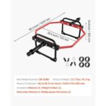 Trap Bar Hex Bar, 2-Inch Hex Barbell, 500 LBS Capacity Shrug Bars, Weightlifting and Strength Training Equipment, Home Gym for Squats, Deadlifts, Shoulder Presses, Red - Image 6