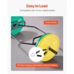 Trap Bar Hex Bar, 2-Inch Hex Barbell, 800 LBS Capacity Shrug Bars with Knurled Grips, Weightlifting and Strength Training Equipment, Home Gym for Squats, Deadlifts, Shoulder Presses, Black - Image 3