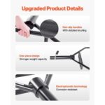 Trap Bar Hex Bar, 2-Inch Hex Barbell, 800 LBS Capacity Shrug Bars with Knurled Grips, Weightlifting and Strength Training Equipment, Home Gym for Squats, Deadlifts, Shoulder Presses, Black - Image 4