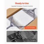 Trap Bar Hex Bar, 2-Inch Hex Barbell, 800 LBS Capacity Shrug Bars with Knurled Grips, Weightlifting and Strength Training Equipment, Home Gym for Squats, Deadlifts, Shoulder Presses, Black - Image 5