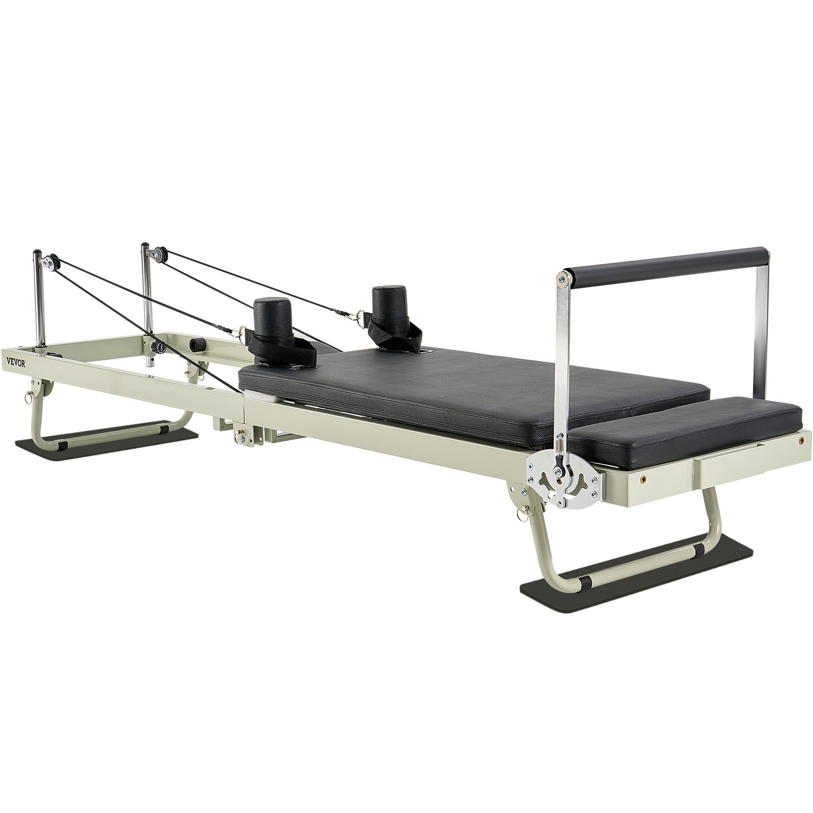 PLTHXCTKZDJJSXVPSV0.jpg Foldable Pilates Reformer, Pilates Workout Machine for Home Gym Studio Use, Pilates Bed with Dual Resistance- Spring & Cord, Reformer Set for Advanced Users and Beginners, Up to 400 LBS - Image 1