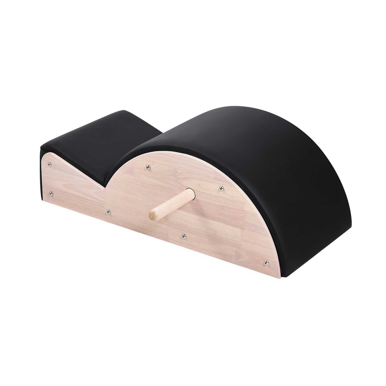 PLTJZJZQMPGSCB9F5V0.jpg Pilates Spine Corrector, Home Gym Yoga Pilates Accessory, Rubber Wood Fitness Training Tool, Arc Fitness Body Workout Equipment, for Spine Exercises, Balance, Core Strengthening, and Stretching - Image 1