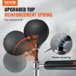 Wall Mount Boxing Spinning Bar, Spinning Bar with Punching Ball, Adjustable Boxing Speed Trainer, Reflex Boxing Bar with Gloves, Boxing Training Equipment for Kickboxing, MMA, Fitness - Image 2