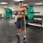 Multi-Grip? Barbell,? 2-inch? 3? Positions? Swiss? Bar,? 550? LBS? Capacity? Heavy? Duty? Swiss? Barbell? Training? Equipment,? with? 2? Collars? and? Knur - Image 7