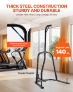 Punching Bag Stand, Steel Heavy Duty Workout Equipment, Boxing Punching Bag Stand, Holds Up to 140 lbs, Freestanding Sandbag Rack with Weighted Base, Training Equipment for Home Gym Fitness - Image 2