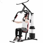 Multifunction Cross Trainer Workout Machine - Color: Black - Image 5
