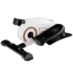 Portable Resistance Adjustable Mini Magnetic Elliptical Stepper Machine - Color: Black & White - Image 2