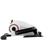 Portable Resistance Adjustable Mini Magnetic Elliptical Stepper Machine - Color: Black & White - Image 4