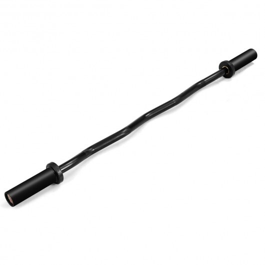 SP36652.jpg 48 Inch Phosphate Steel Fitness Equipment Bar - Color: Black - Image 1