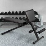 Multi-Functional Adjustable Full Body Exercise Weight Bench - Color: Black - Image 2