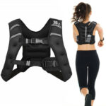 30LBS Workout Weighted Vest with Mesh Bag Adjustable Buckle-30 lbs - Image 5