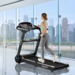 2.25HP Folding Treadmill with Bluetooth Speaker-Black - Image 2