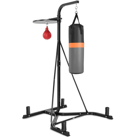SP37727-.jpg Heavy Duty Boxing Punching Stand With Heavy Bag - Image 1