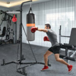Heavy Duty Boxing Punching Stand With Heavy Bag - Image 2