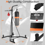 Heavy Duty Boxing Punching Stand With Heavy Bag - Image 4
