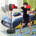 Inflation-Free Boxing set with Punching Bag and Boxing Gloves Quick Rebound Design for 5+ Years Old Kids - Image 2
