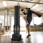 Freestanding Punching Bag 71 Inch Boxing Bag with 25 Suction Cups Gloves and Filling Base - Image 3