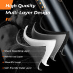 4-In-1 Hanging Punching Bag Set with Punching Gloves and Ceiling Hook - Image 5