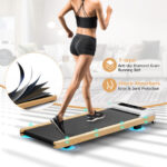 Under Desk Treadmill with Remote Control and LED Display for Home Office - Image 4