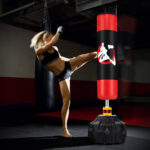 70 Inch Freestanding Punching Bag with Fillable Base 12 Suction Cups and Shock Absorbers - Image 3