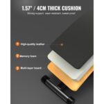 Sit Up Bench, Folding Curved Decline Ab Bench, with 5 Adjustable Height Settings, Heavy-Duty Steel, Non-Slip Design, 500 Lbs Capacity for Home Gym Workouts, Strength Training, Full Body Muscles - Image 3